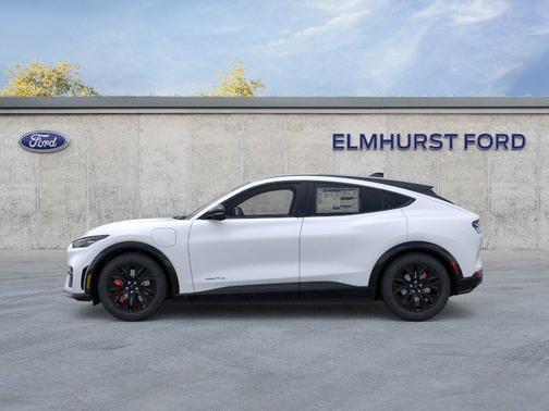 Star White Metallic Tri-Coat 2025 Ford Mustang Mach-E Premium