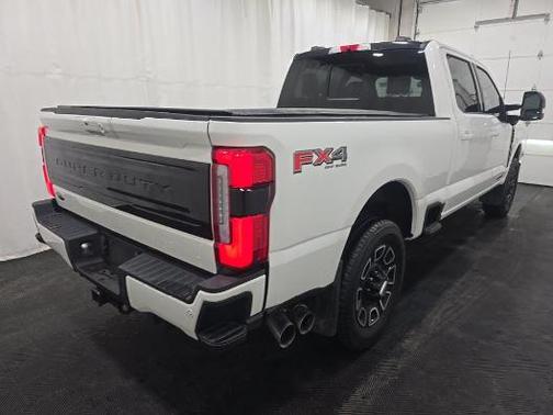 Star White Metallic Tri-Coat 2025 Ford F-250 Platinum
