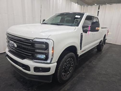 Star White Metallic Tri-Coat 2025 Ford F-250 Platinum