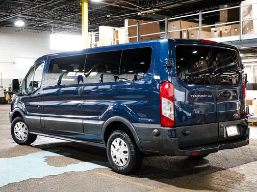 Blue Jeans Metallic 2017 Ford Transit-350 XLT
