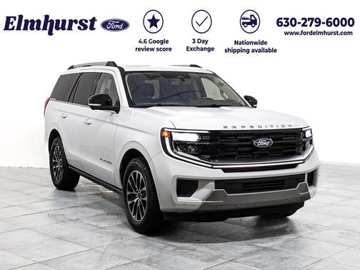 Oxford White 2025 Ford Expedition Platinum