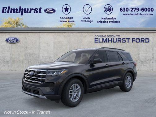 Agate Black Metallic 2026 Ford Explorer Active
