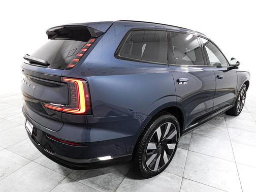 Denim Blue Metallic 2025 Volvo EX90 Ultra, Twin Motor, Fully electric, 6 Seats