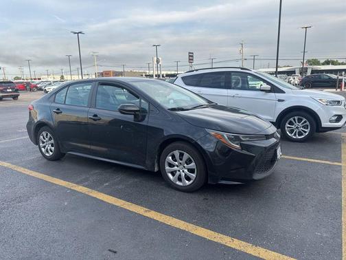 Black Sand Pearl 2021 Toyota Corolla LE