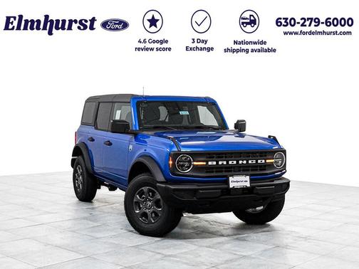 Velocity Blue Metallic 2026 Ford Bronco Big Bend