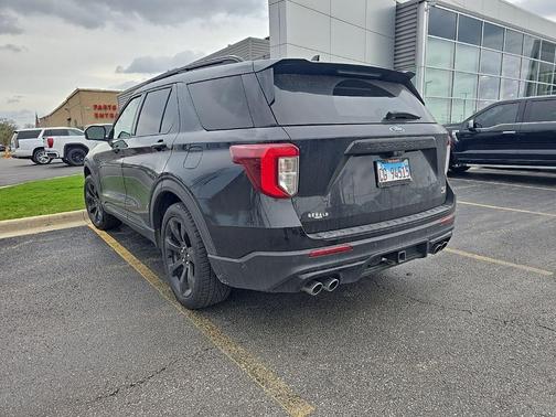Agate Black Metallic 2020 Ford Explorer ST