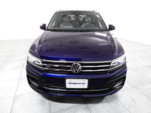 Atlantic Blue Metallic 2021 Volkswagen Tiguan 2.0T SEL R-Line 4MOTION