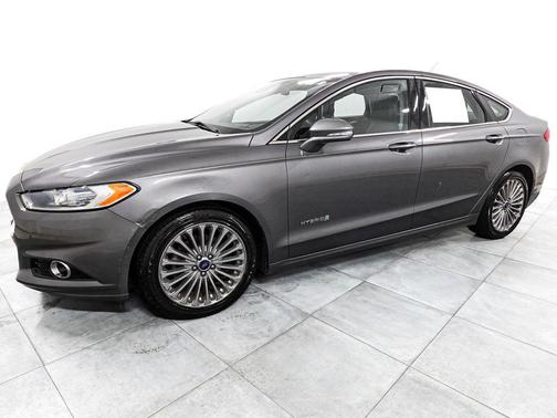 Sterling Gray Metallic 2014 Ford Fusion Hybrid Titanium