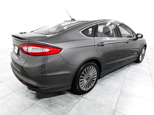 Sterling Gray Metallic 2014 Ford Fusion Hybrid Titanium