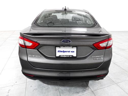 Sterling Gray Metallic 2014 Ford Fusion Hybrid Titanium