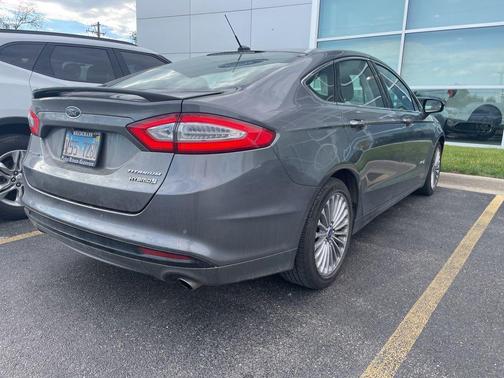 Sterling Gray Metallic 2014 Ford Fusion Hybrid Titanium