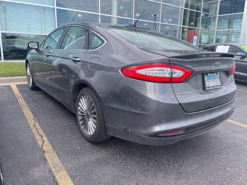 Sterling Gray Metallic 2014 Ford Fusion Hybrid Titanium