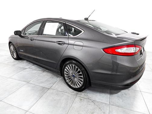 Sterling Gray Metallic 2014 Ford Fusion Hybrid Titanium
