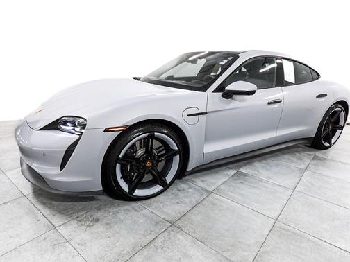 Dolomite Silver Metallic 2024 Porsche Taycan 4S