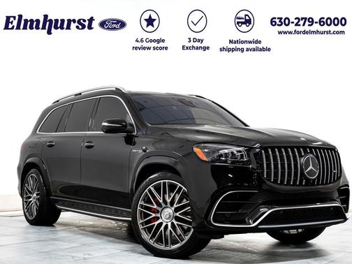 Obsidian Black Metallic 2025 Mercedes-Benz AMG GLS 63 Base