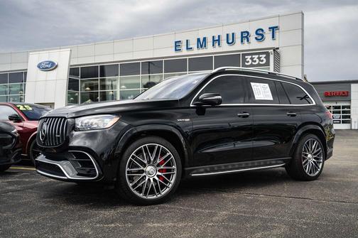 Obsidian Black Metallic 2025 Mercedes-Benz AMG GLS 63 Base