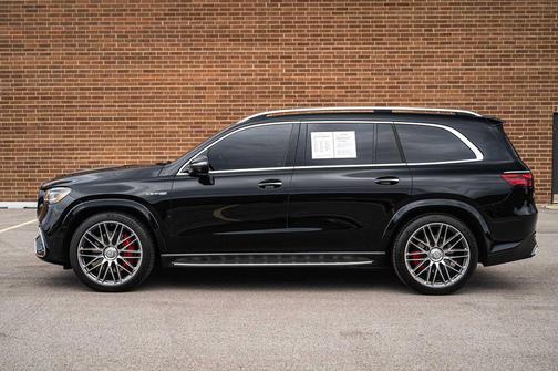 Obsidian Black Metallic 2025 Mercedes-Benz AMG GLS 63 Base