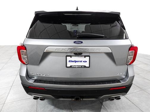 Iconic Silver Metallic 2023 Ford Explorer Platinum