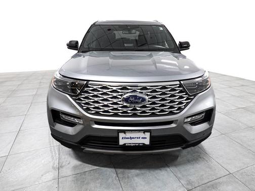 Iconic Silver Metallic 2023 Ford Explorer Platinum