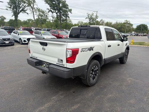 Pearl White Metallic 2017 Nissan Titan PRO-4X