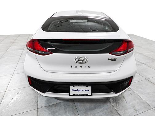 Ceramic White 2017 Hyundai IONIQ Hybrid Blue