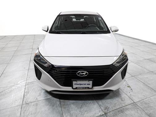 Ceramic White 2017 Hyundai IONIQ Hybrid Blue