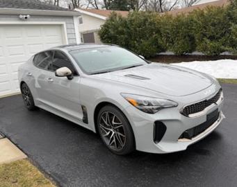 Ceramic Silver 2023 Kia Stinger GT-Line