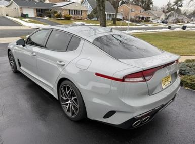 Ceramic Silver 2023 Kia Stinger GT-Line
