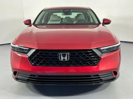 Radiant Red Metallic 2023 Honda Accord Hybrid EX-L
