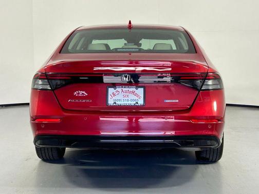 Radiant Red Metallic 2023 Honda Accord Hybrid EX-L