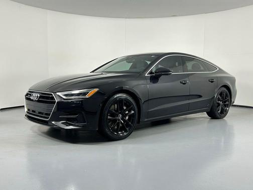 Mythos Black Metallic 2022 Audi A7 55 Premium