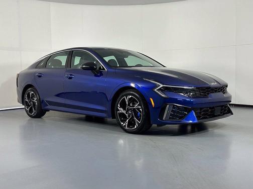 Yacht Blue 2025 Kia K5 GT-Line