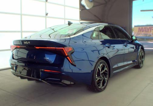 Yacht Blue 2025 Kia K5 GT-Line