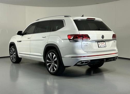 Opal White 2023 Volkswagen Atlas 3.6L SEL Premium