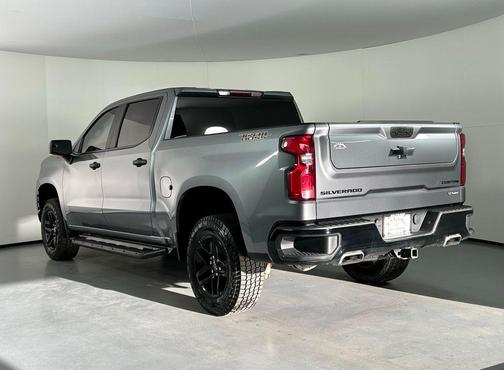 Satin Steel Metallic 2021 Chevrolet Silverado 1500 Custom Trail Boss