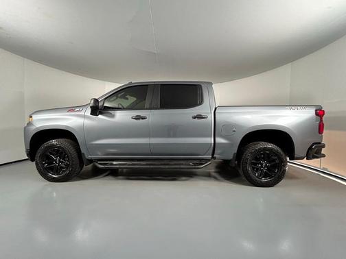Satin Steel Metallic 2021 Chevrolet Silverado 1500 Custom Trail Boss
