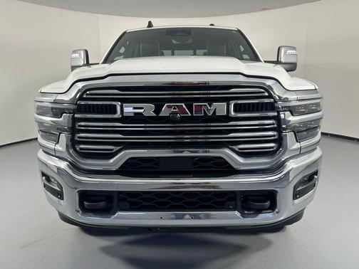 Bright White Clearcoat 2025 RAM 3500 Laramie Crew Cab 4x4 6'4' Box