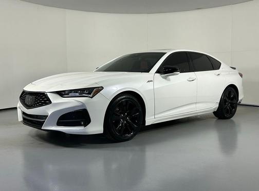 Platinum White Pearl 2023 Acura TLX A-Spec