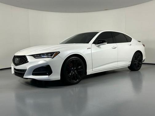 Platinum White Pearl 2023 Acura TLX A-Spec