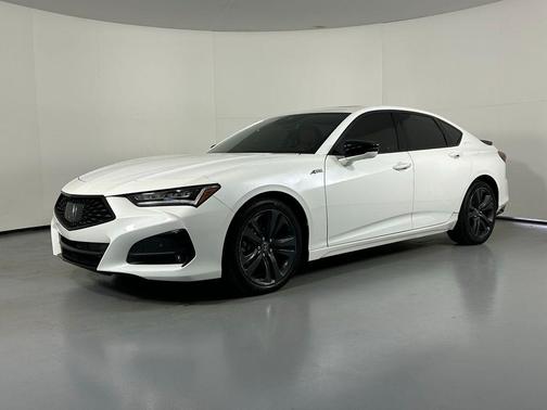 Platinum White Pearl 2023 Acura TLX A-Spec