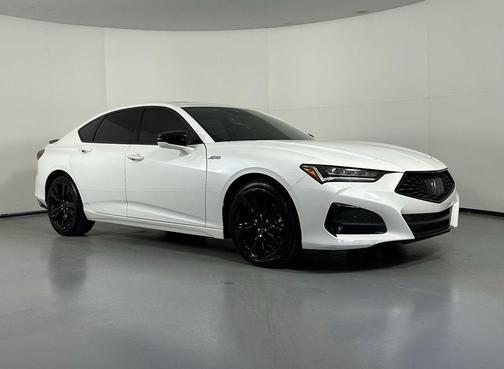 Platinum White Pearl 2023 Acura TLX A-Spec