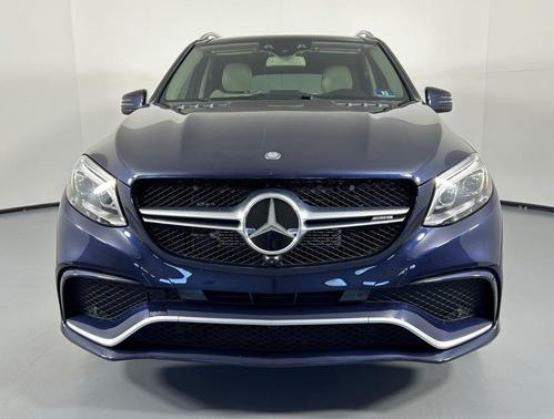 Blue 2017 Mercedes-Benz AMG GLE 63 S 4MATIC+