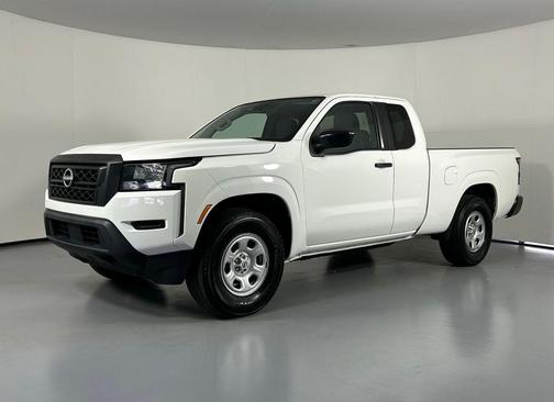 Glacier White 2022 Nissan Frontier S