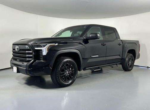 Midnight Black Metallic 2025 Toyota Tundra SR5