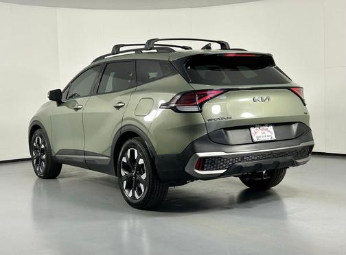Jungle Green 2023 Kia Sportage Plug-In Hybrid X-Line Prestige