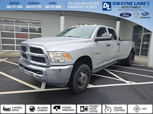 2017 RAM 3500 Tradesman Crew Cab 4x4 8' Box