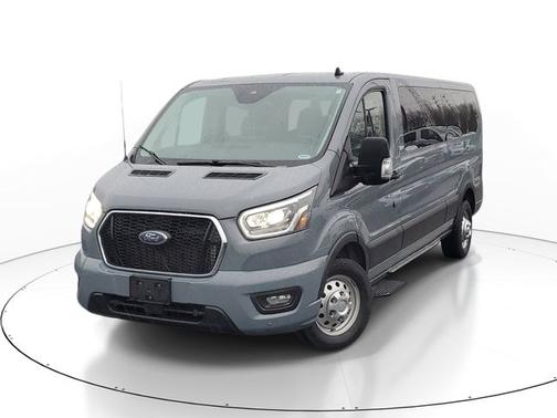 ABYSS GRAY 2023 Ford Transit-350 XLT