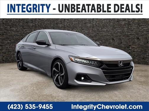 Silver 2022 Honda Accord Sport 1.5T