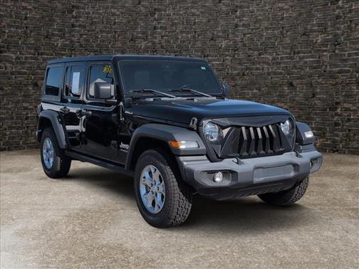 Black Clearcoat 2021 Jeep Wrangler Unlimited Sport