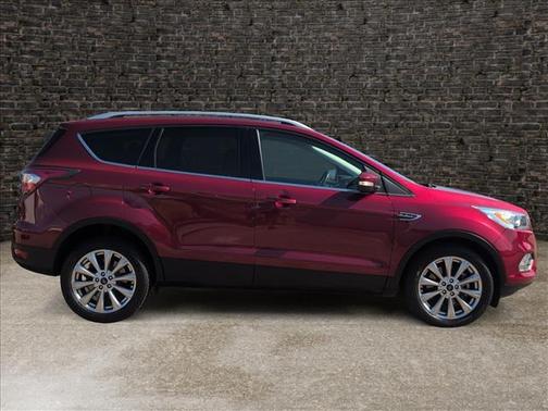 Ruby Red Metallic 2017 Ford Escape Titanium